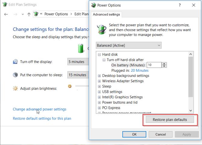 Comment réparer le mode veille sur Windows 10