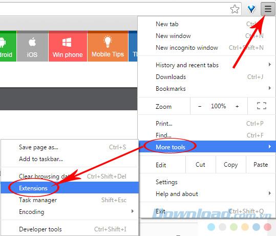 How to turn on and off IDM on Chrome, Firefox, Internet Explorer