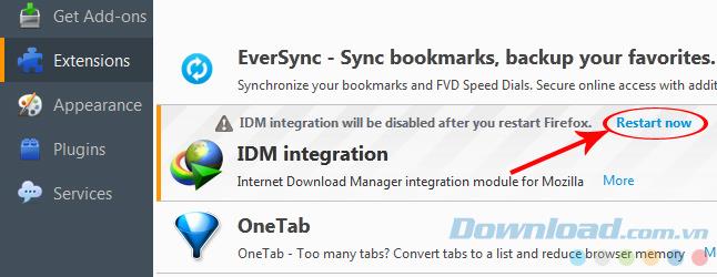 How to turn on and off IDM on Chrome, Firefox, Internet Explorer