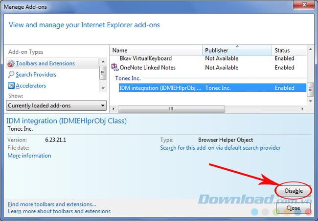 How to turn on and off IDM on Chrome, Firefox, Internet Explorer