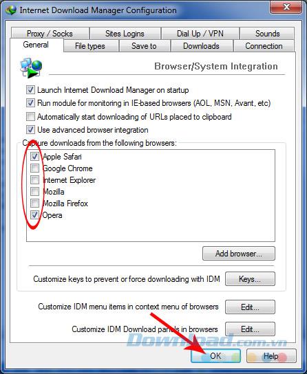 Comment activer et désactiver IDM sur Chrome, Firefox, Internet Explorer