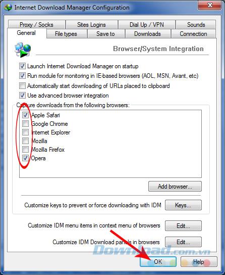 How to turn on and off IDM on Chrome, Firefox, Internet Explorer