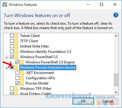Désactivez les fonctionnalités inutiles sur Windows 10