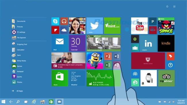 Unbekannte Funktionen sind nur in Windows 10 verfügbar