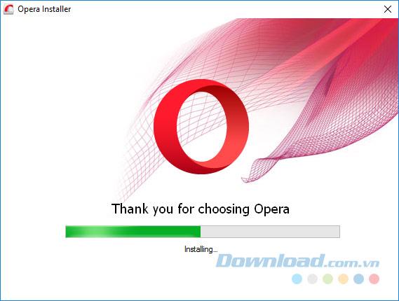 Instructions pour installer le navigateur Opera sur PC