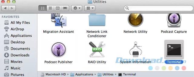 Commandes Terminal utiles sur Mac