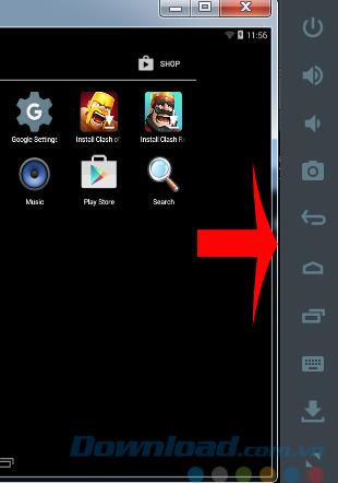 How to install and use the LeapDroid emulator