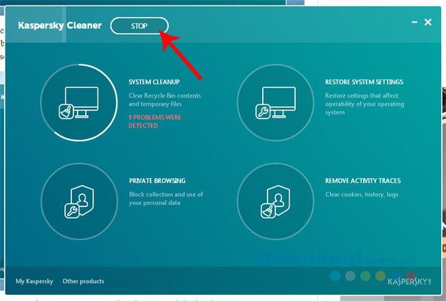 Instructions dinstallation et dutilisation de Kaspersky Cleaner sur lordinateur