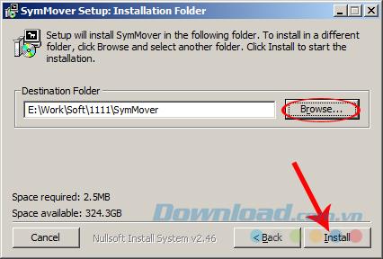 Move the software from drive C to another location without reinstalling