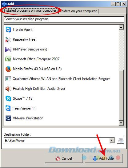 Move the software from drive C to another location without reinstalling