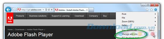 Activate Adobe Flash Player on any browser