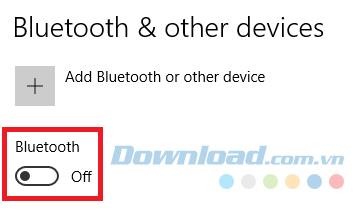 Instructions pour configurer Bluetooth sur Windows 10