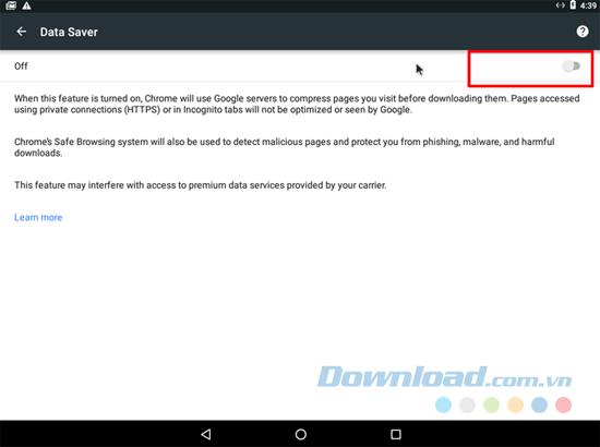 Accélérez Google Chrome sur les appareils Android