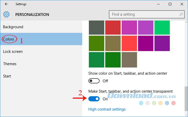 Cómo personalizar el menú de inicio transparente en Windows 10