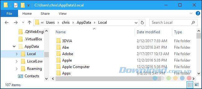 O que é a pasta AppData no Windows?