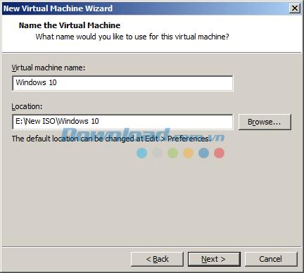 Instruções para instalar o Windows 10 na máquina virtual VMWare