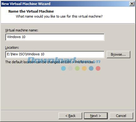 Instructions pour installer Windows 10 sur une machine virtuelle VMWare