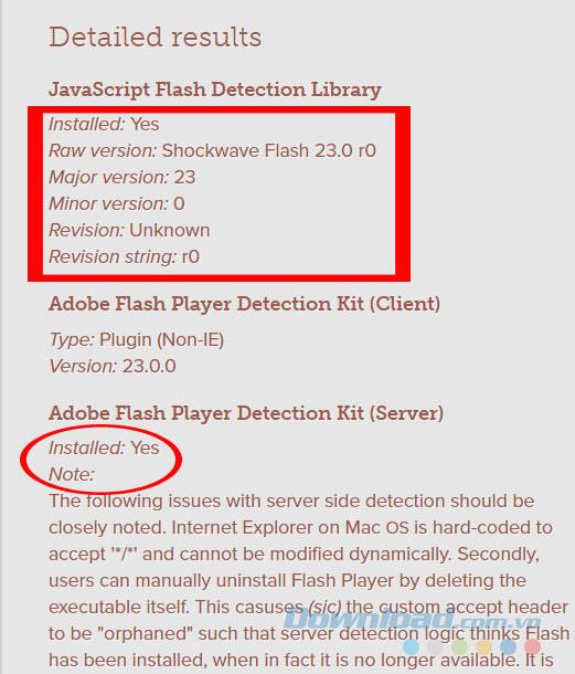 Vérifiez que Flash Player est installé sur lordinateur?