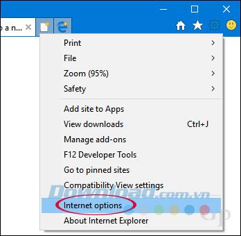 Cara menyembunyikan ikon Microsoft Edge di Internet Explorer Windows 10