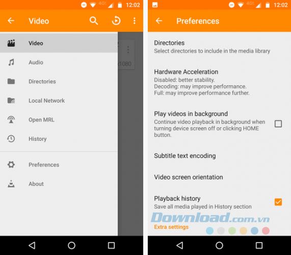 How to share media files from a PC to an Android device with VLC