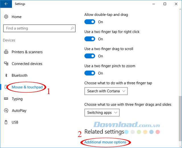 How to reverse the scroll direction in Windows 10