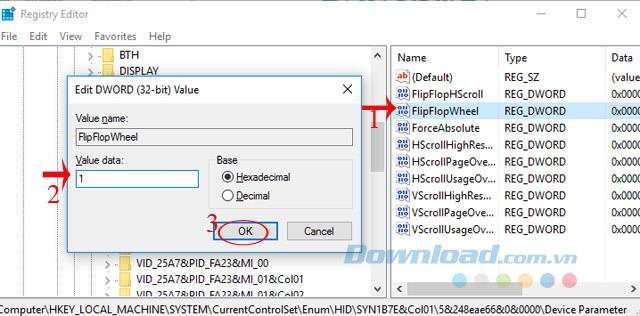 How to reverse the scroll direction in Windows 10