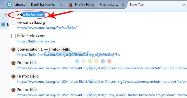 How to chat and video call in Firefox