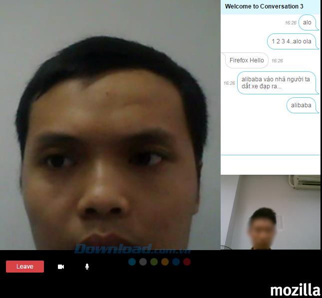 How to chat and video call in Firefox