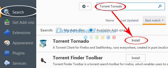 Mozilla FirefoxにTorrentファイルをダウンロードする方法