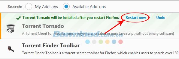 نحوه بارگیری فایلهای تورنت در Mozilla Firefox