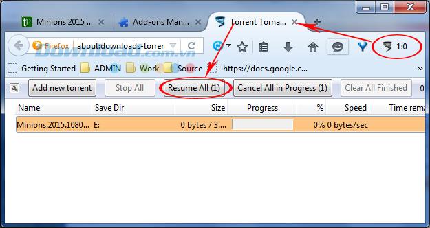 So laden Sie Torrent-Dateien auf Mozilla Firefox herunter