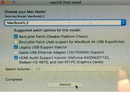Comment installer macOS 10.12 Sierra sur des modèles non pris en charge
