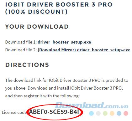[Gratis] Hak cipta IObit Driver Booster PRO software