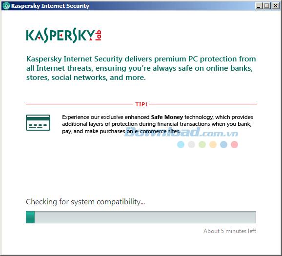 Instructions for downloading and installing Kaspersky Internet Security