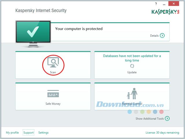 Instructions for downloading and installing Kaspersky Internet Security