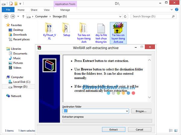 نحوه ایجاد یک فایل خود استخراج (* .exe) و تنظیم رمز عبور برای بایگانی با WinRAR
