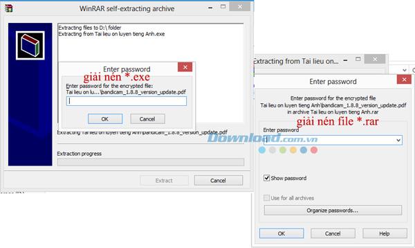 نحوه ایجاد یک فایل خود استخراج (* .exe) و تنظیم رمز عبور برای بایگانی با WinRAR