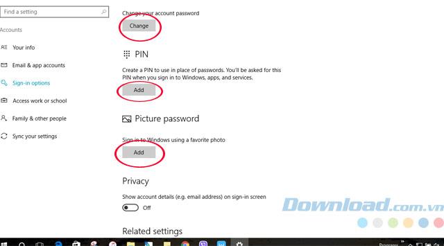 Cara mengatur kata sandi & mengubah kata sandi komputer Windows 10
