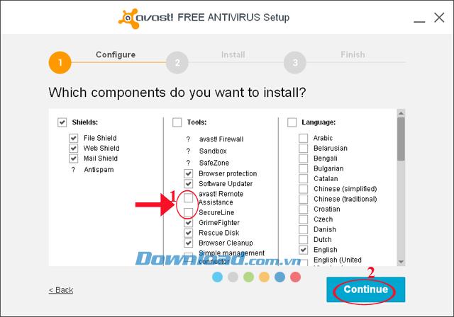 نصب و استفاده از آنتی ویروس Avast Free به طور موثری ویروس ها را از بین می برد