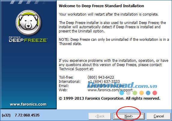 Comment supprimer le logiciel de congélation Deep Freeze Standard