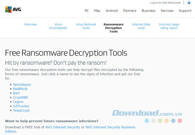 Top 7 des outils de décodage Ransomware pour Windows