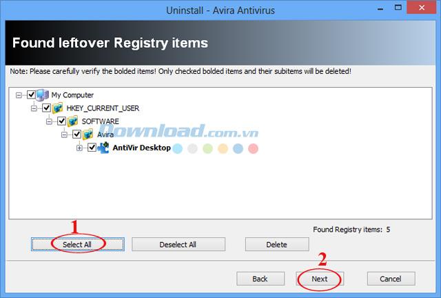 How to completely remove Avira Free Antivirus software