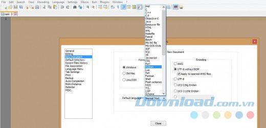 Yeni başlayanlar için Manual Notepad ++