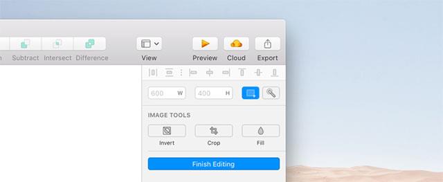 Instructions for editing photos in Sketch