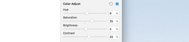 Instruções para editar fotos no Sketch