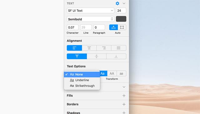 How to handle Text in Sketch graphics software