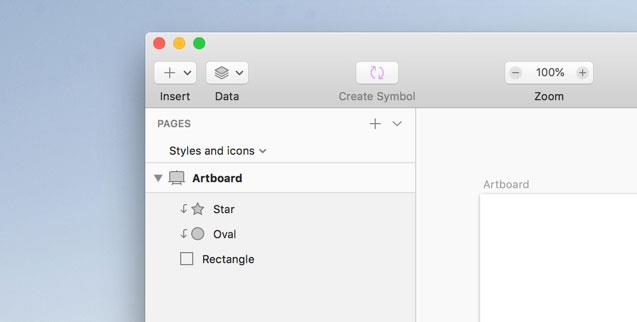 How to draw shapes in Sketch