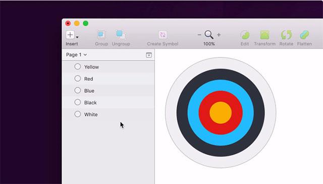 Explore the Layer feature in Sketch graphics software