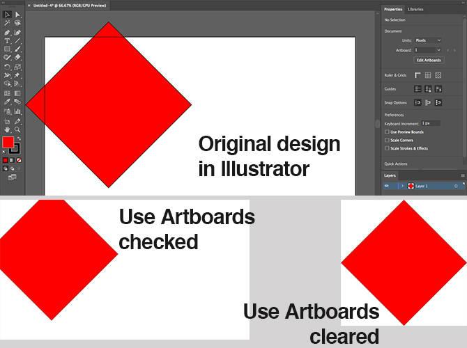 كيفية حفظ ملفات Adobe Illustrator بتنسيقات أخرى غير AI