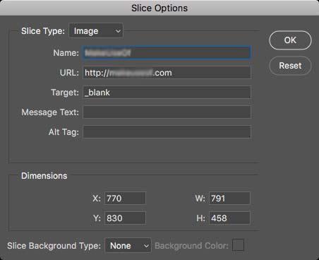 Instructions for inserting links in Adobe Illustrator and Photoshop